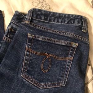 Lucky 🍀 Brand LOLA SKINNY sz 12 / 31 like new! Denim jean blue stretch